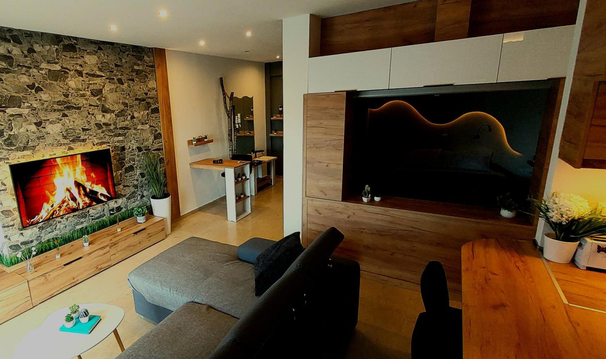 Sky View Suite Serres Buitenkant foto