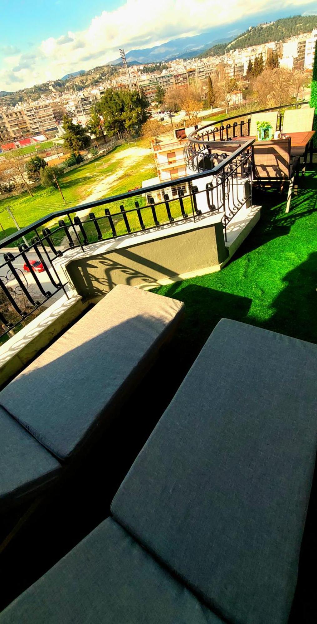 Sky View Suite Serres Buitenkant foto