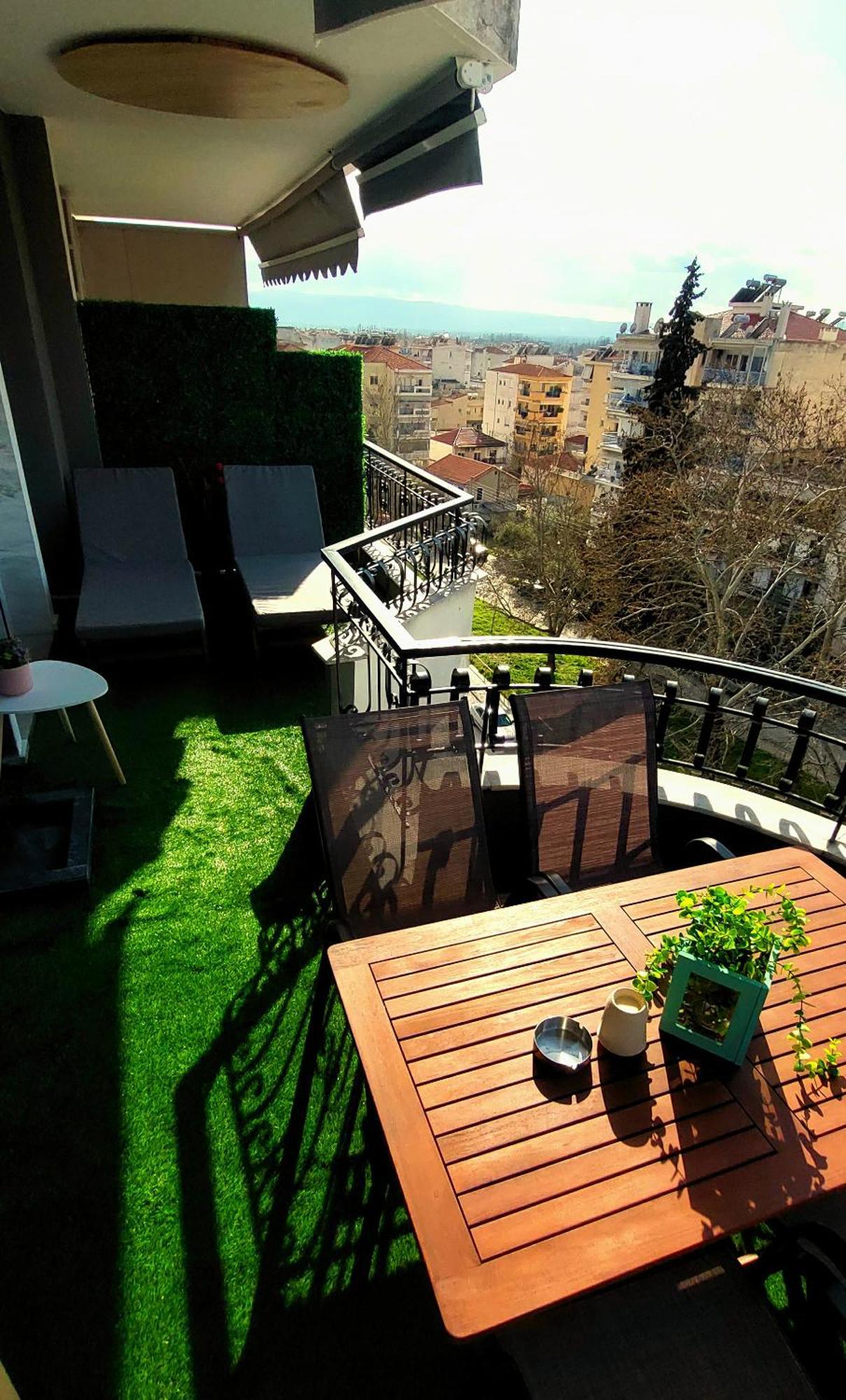 Sky View Suite Serres Buitenkant foto