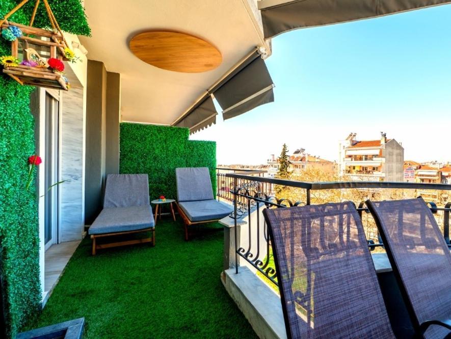 Sky View Suite Serres Buitenkant foto