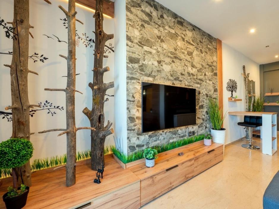 Sky View Suite Serres Buitenkant foto