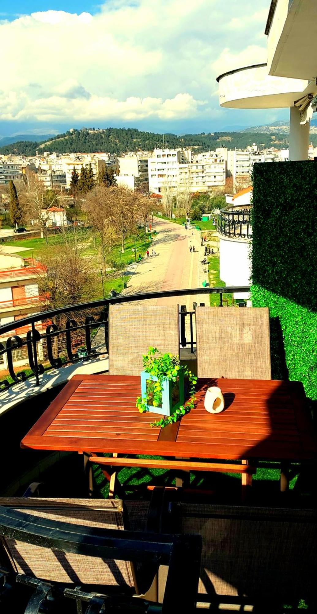 Sky View Suite Serres Buitenkant foto
